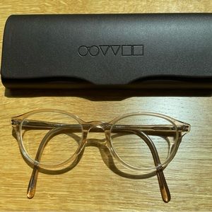 Oliver Peoples Mareen Frames in pink/clear